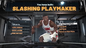 Best Slashing Playmaker Build!!! 2k20