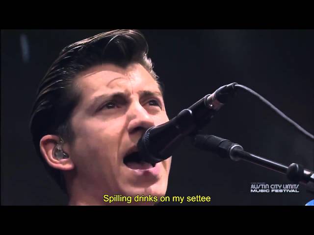 Arctic Monkeys - Do I Wanna Know? Live ( Lyrics/Subtitles ) class=