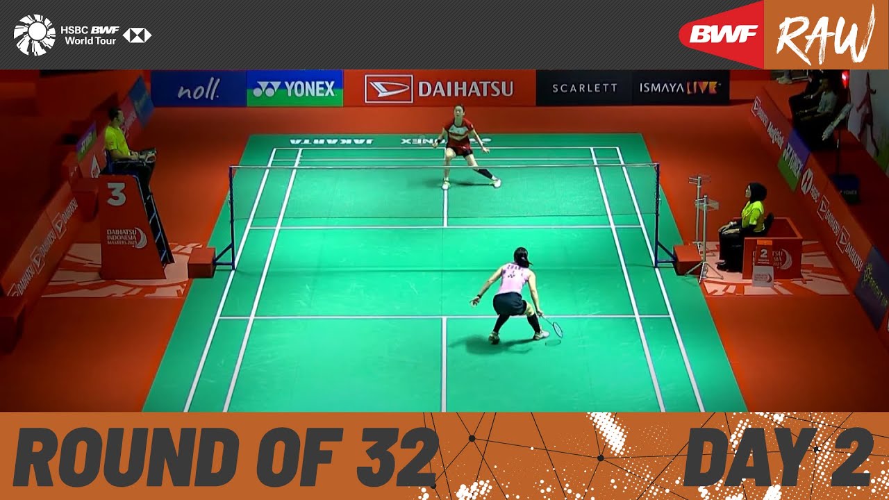 DAIHATSU Indonesia Masters 2023 Day 2 Court 3 Round of 32