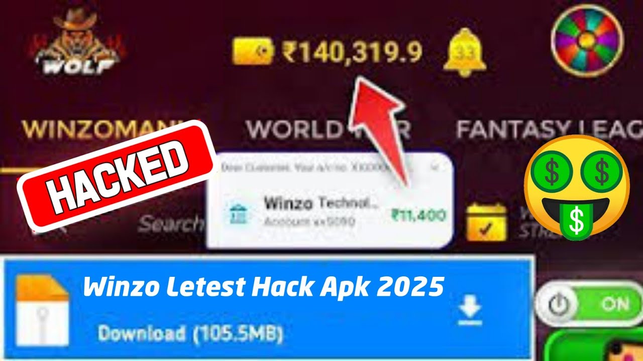 Winzo App Se Paise Kaise Kamaye | Winzo Hack 2025 | Winzo World War Trick | Winzo Metro Surfer Hack