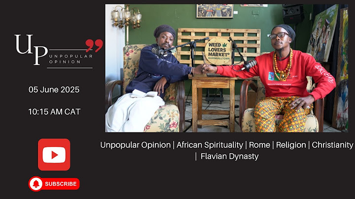 Unpopular Opinion | African Spirituality | Rome | Religion | Christianity |  Flavian Dynasty