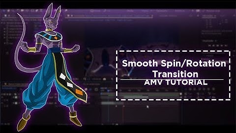 BR-After Effects - AMV Tutorial - Smooth Spin/Rotation Transition