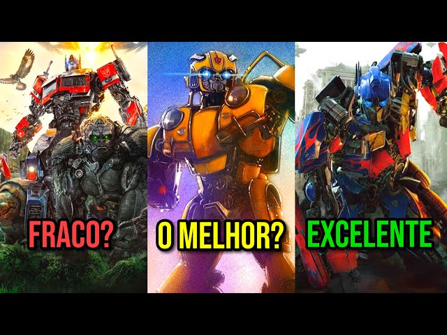 Todos os filmes de Transformers do pior ao melhor