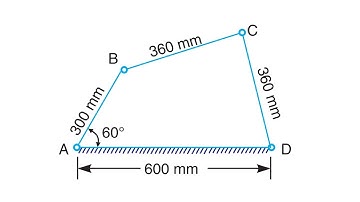 NX: Motion Simulation | Four Bar Chain Mechanism - Double Rocker PART - 1