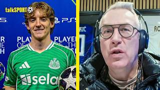 European football expert EXPLAINS perfect position for Anthony Gordon for Newcastle in the UCL!