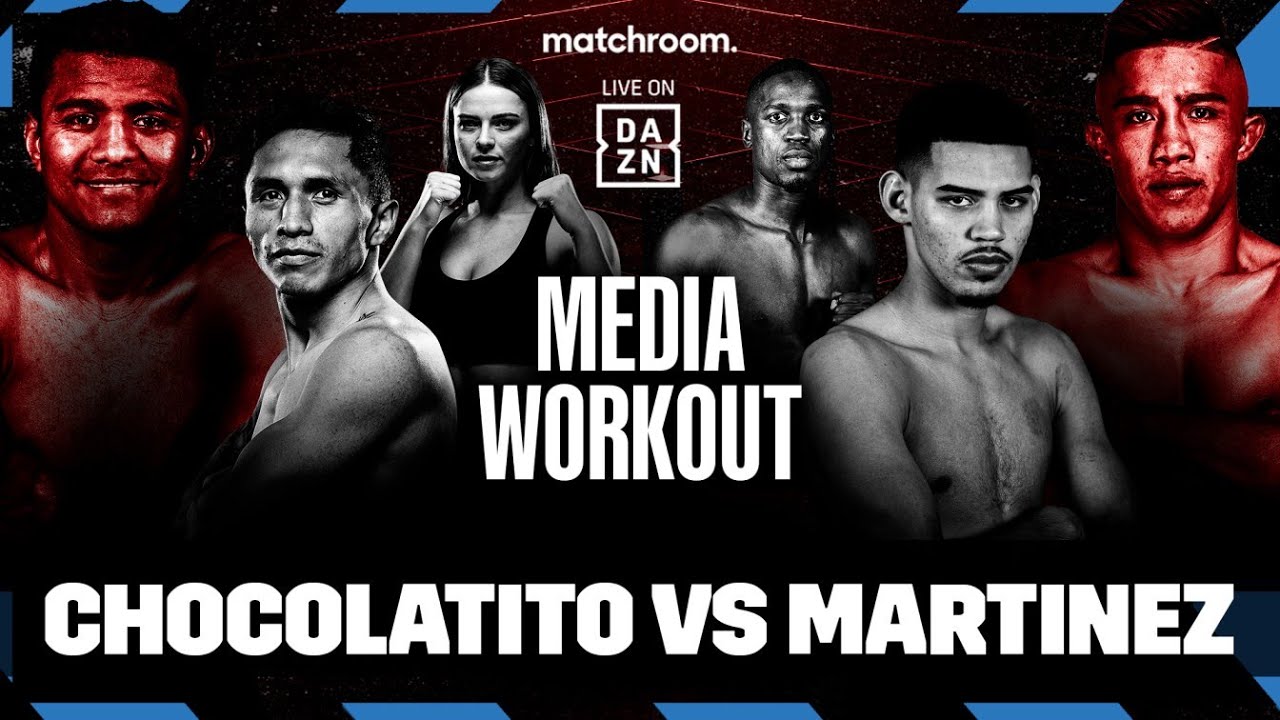 Roman Chocolatito Gonzalez vs Julio Cesar Martinez Media Workout