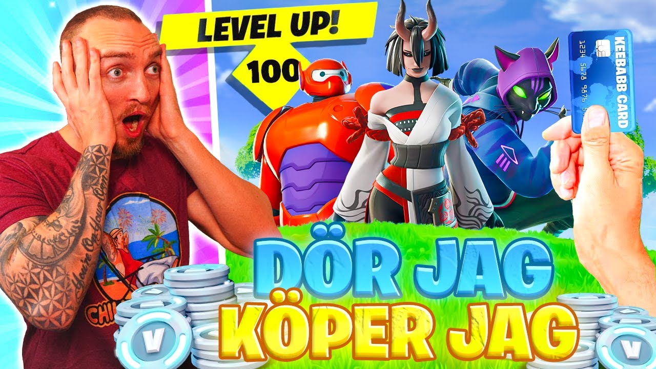 OM JAG DÖR KÖPER JAG HELA FORTNITE CHAPTER 6 BATTLE PASS