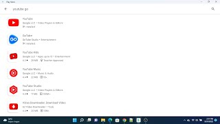Cara Istall Youtube Go di Laptop screenshot 1
