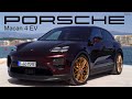 2025 porsche macan 4 ev in copper ruby metallic