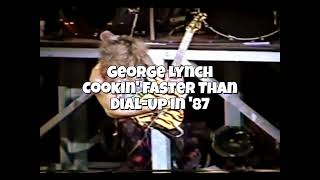 George Lynch - DOKKEN Live / Cookin' Faster Than Dial-Up in '87 😵‍💫🧨#shortsfeed #shorts