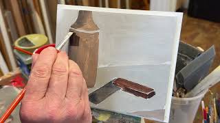 Painting for Beginners, Lesson 8, Still Life with Mallet and Square by Jon Peters - Longview Woodworking 2,565 views 6 months ago 24 minutes