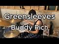 Greensleeves -Buddy Rich- Drum Cover