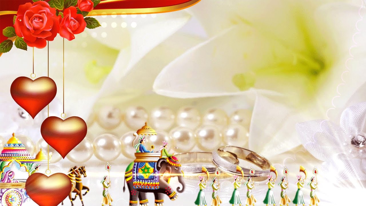 HD Wedding Motion Background YouTube