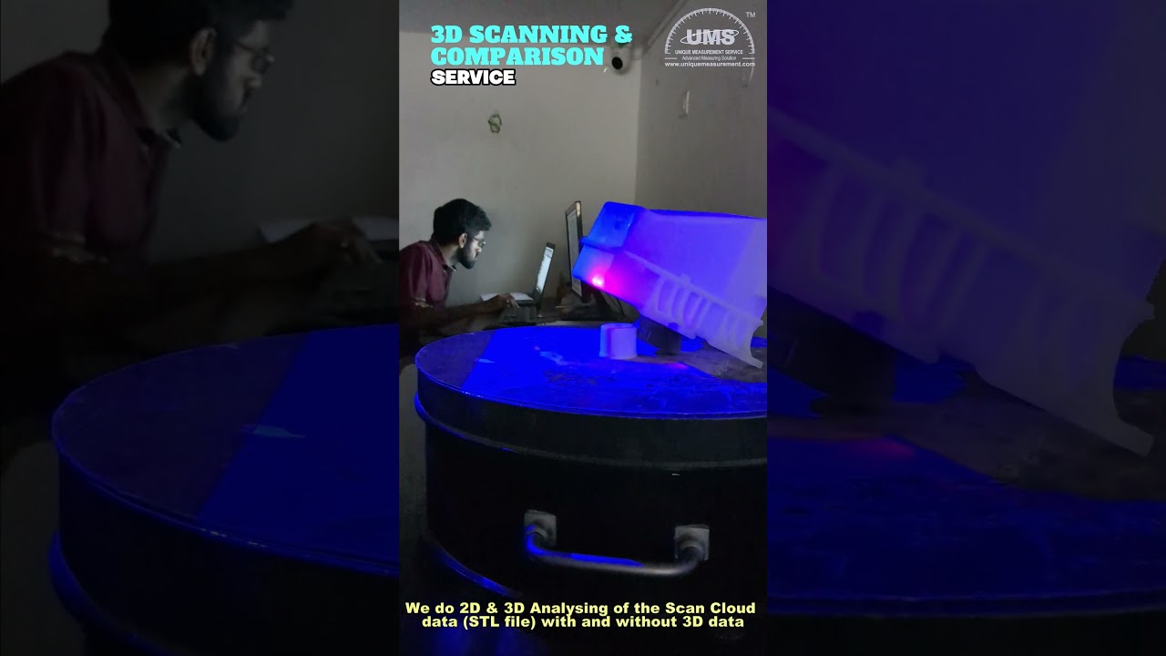 We are providing 3D Scanning and Comparison Service  