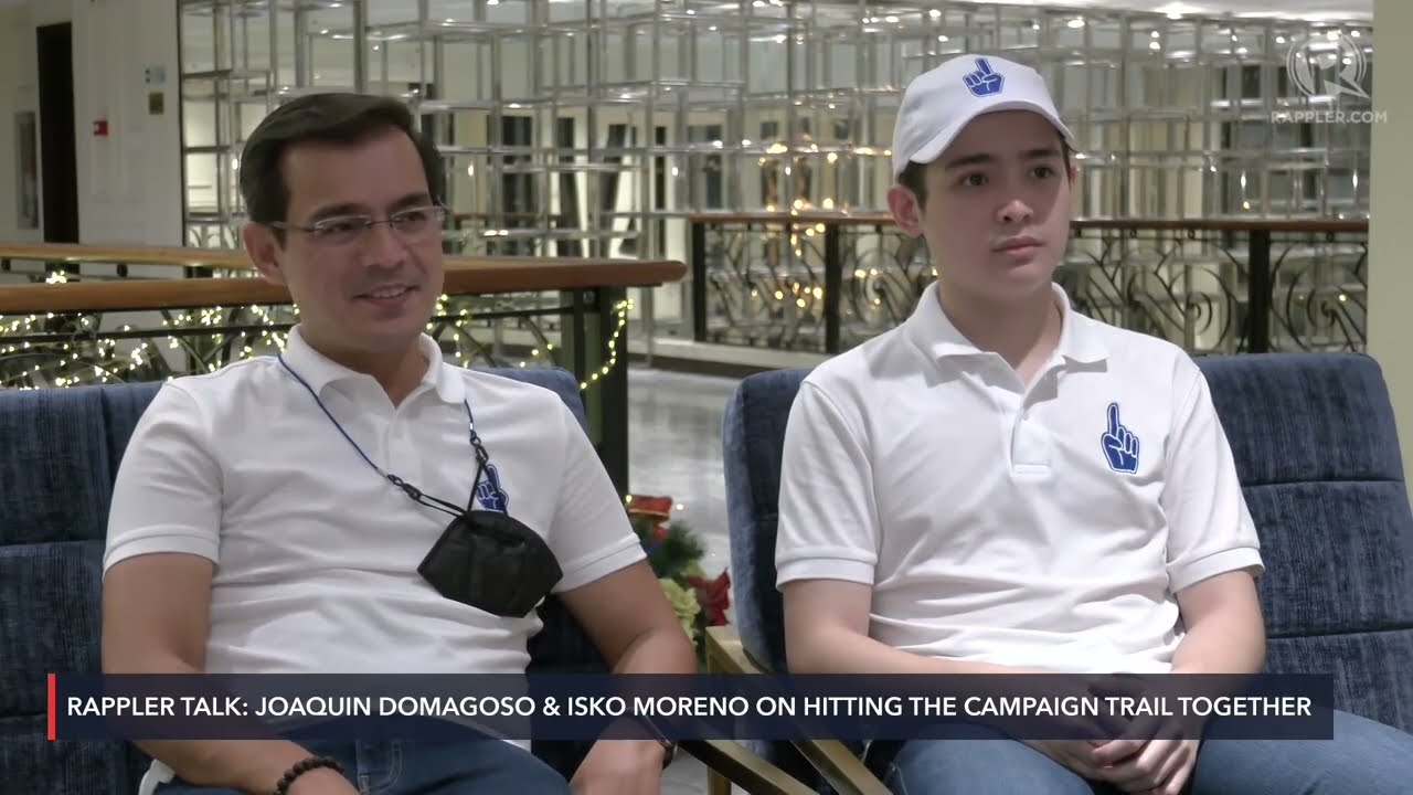 Joaquin Domagoso on his dad: ‘He works the hardest’