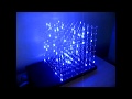 3d led cube 8x8x8 with an arduino uno - how it made at home