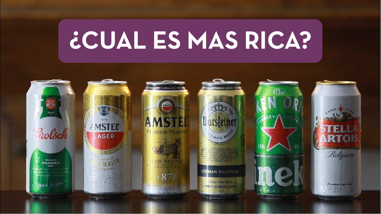 Cata de Cervezas Rubias Lager/Pilsner Estilo Europeo de Argentina - YouTube