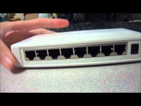 ASUS GX-D1081 8-Port 10/100/1000 Base-T Power Saving Gigabit Switch