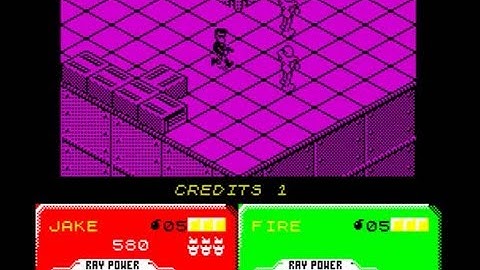 Escape from the Planet of the Robot Monsters ~ ZX Spectrum