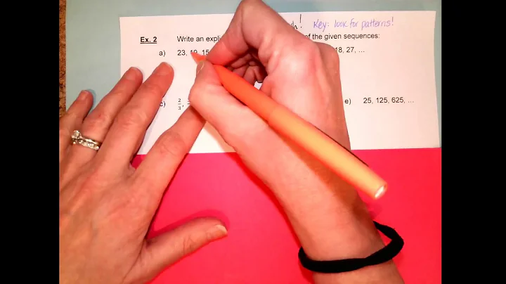 Precalculus - Intro to Sequences and Their Notatio...