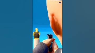 How Kevlar Jackets Stop Bullets 🙄| 3D Animation |#shorts #3danimation #bullets #jackets #video