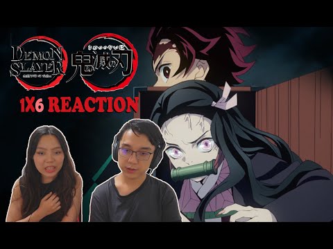 Demon Slayer (鬼滅の刃) 1x6 | "Swordsman Accompanying a Demon" | REACTION