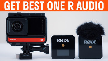 Best Insta360 ONE R Audio Setup With Rode Wireless GO