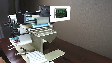 THC Label Applicator for Round Containers