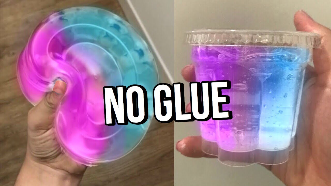 WATER SLIME! 💦 Testing NO GLUE Slime Recipes! 