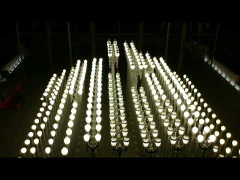 Urban Lights at LACMA [DJI Drone Video]