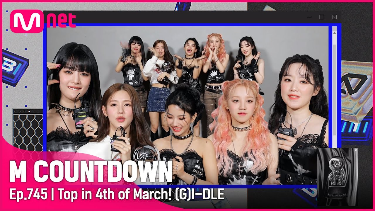 [EN/JP] 3월 넷째 주 1위 '(여자)아이들'의 'TOMBOY' 앵콜 무대! (Full ver.) #엠카운트다운 EP.745