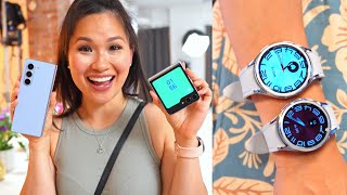 Samsung Galaxy Z Flip 5, Fold 5, Watch 6 & Tab S9 Impressions!