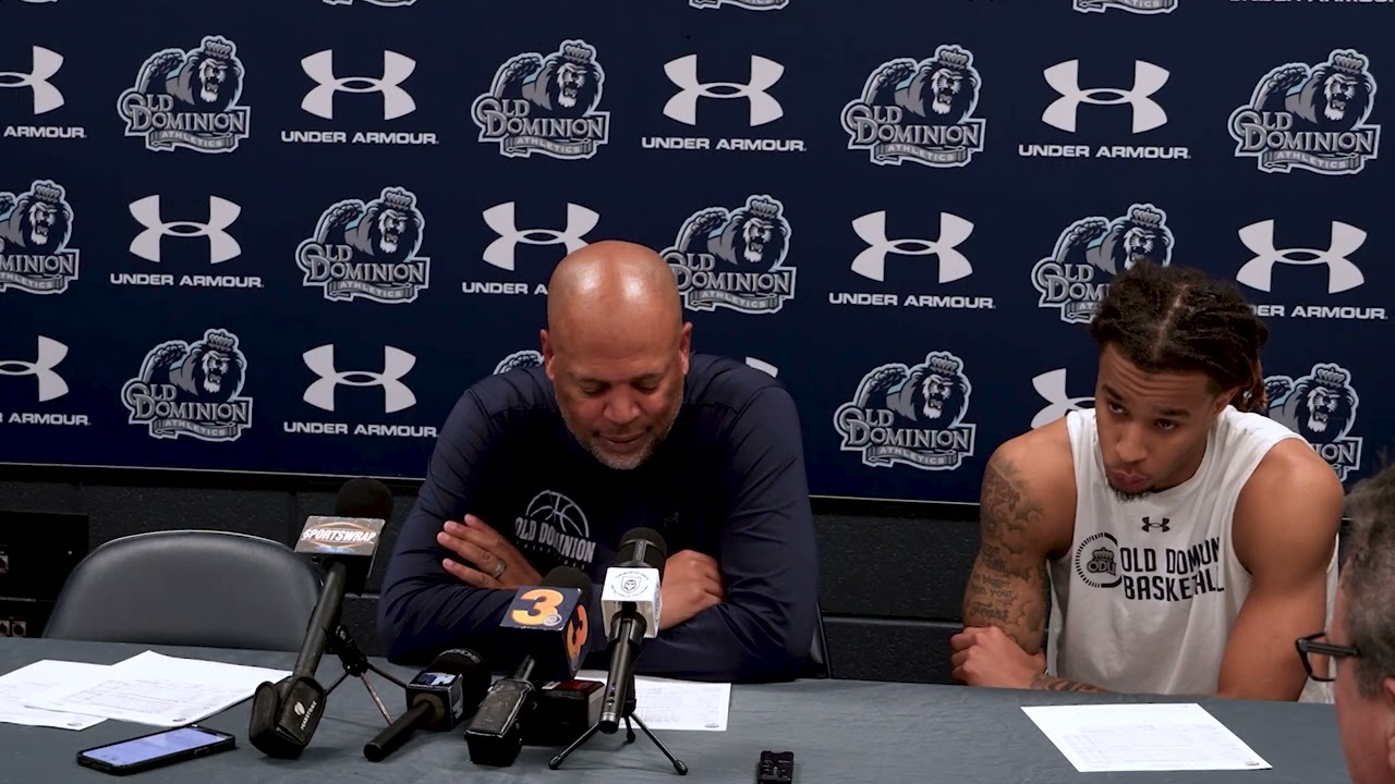 January 21, 2026: Men's Basketball: Troy vs. Old Dominion: Press Conference