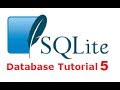 SQLite Tutorial 5 : How to Import CSV or Excel file into SQLite database