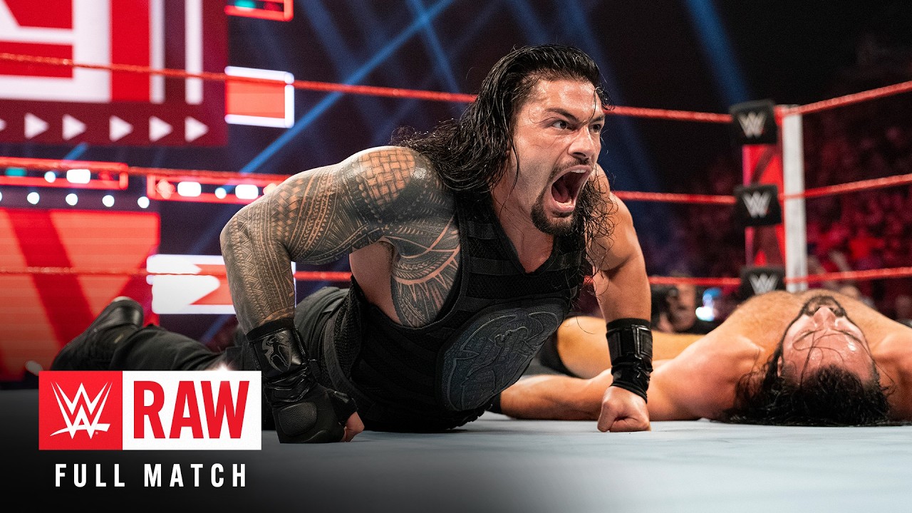 ⁣FULL MATCH: Roman Reigns vs. Drew McIntyre: Raw, May 6, 2019