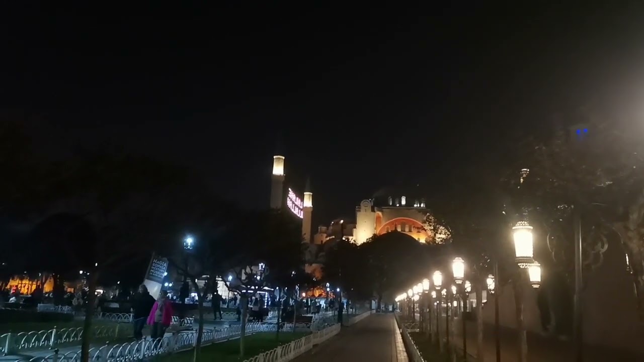 Ayasofyaikebir~Sultanahmet Çifte Yatsı Ezanı (İbrahim ÇOBAN ~Nafiz DUMAN)