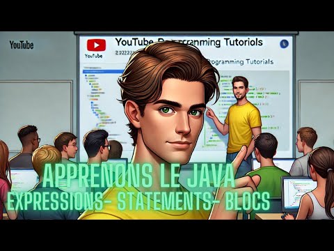 VLOG : episode 5 Apprenons Le Java - Expressions - Etat - Blocs -  #java #tutorial #education #code