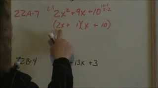Lesson 22 Factoring Trinomials with Coefficient