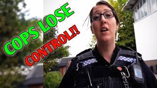 UK Cops Lose Control When Auditor Refuses to Back Down — Tense Standoff on Camera