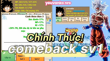 Ngọc Rồng Online Gốc | Mình Chính Thức COMBAK NRO... Bắt Đầu Hành Trình Mới SV1