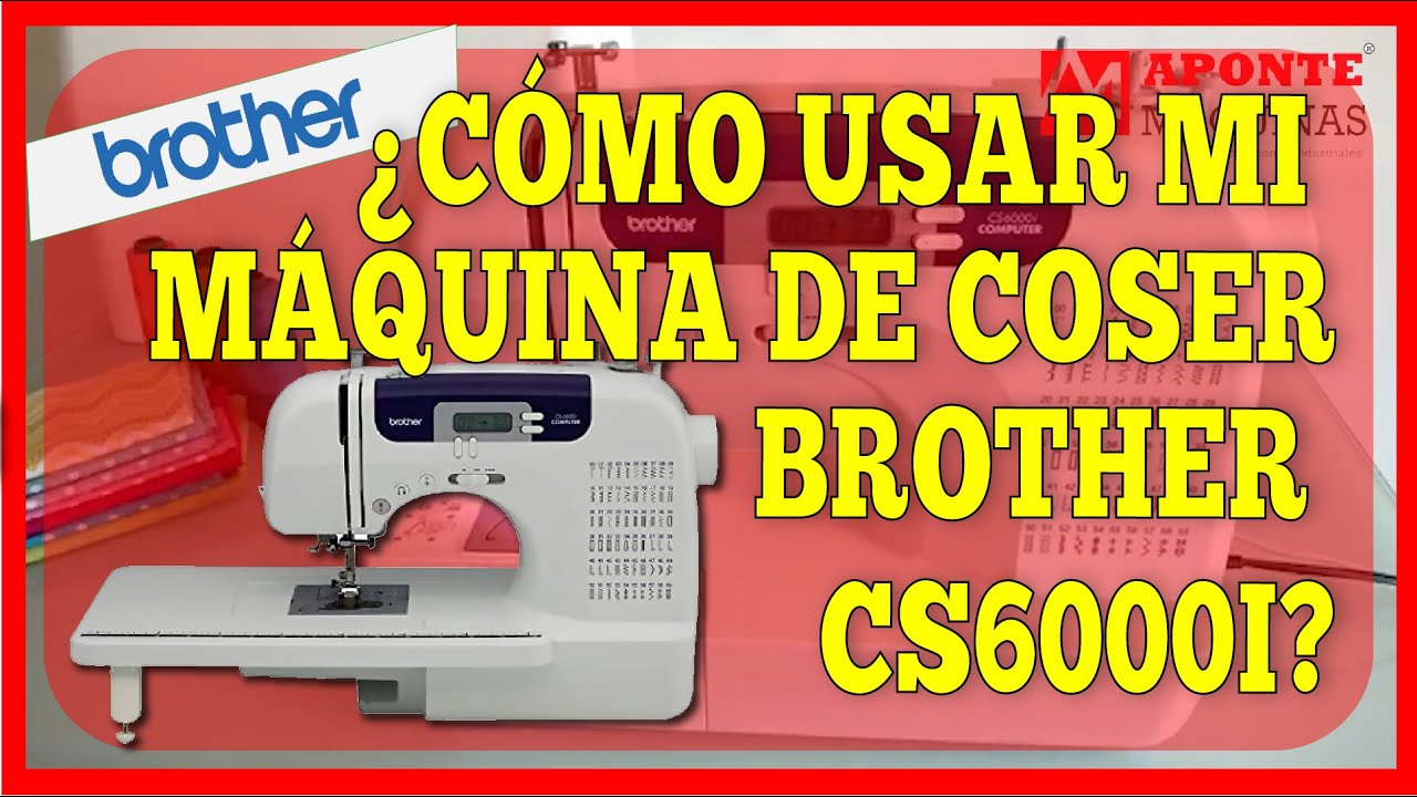 Maquina de Coser Brother - CS 6000 XL