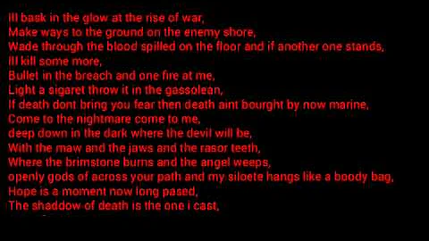 The warrior song , hard corps