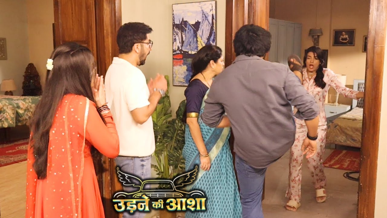 Udne Ki Aasha | Shocking Twist : Sachin ने तोड़ा Roshni के कमरे का दरवाजा | On Location