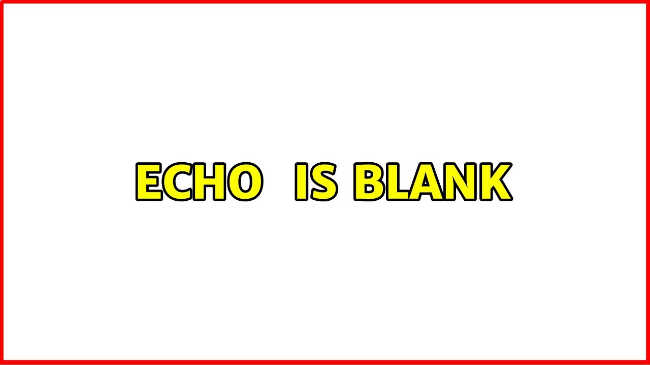 Ubuntu Echo HADOOP HOME Is Blank YouTube Ubuntu echo hadoop home is blank youtube