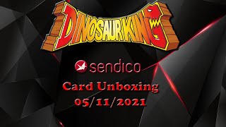 SEGA Dinosaur King Japanese Arcade Card Unboxing 05/11/21 - From Sendico.