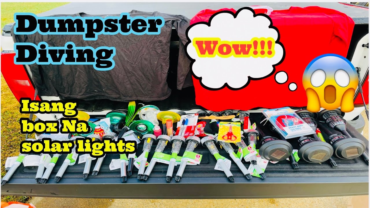 Dumpster diving bagong basurahan muntik na akong ma zero#viral #trending #dumpsterdiving #free