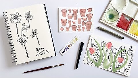 Welcome Spring in Your Botanical Sketchbook