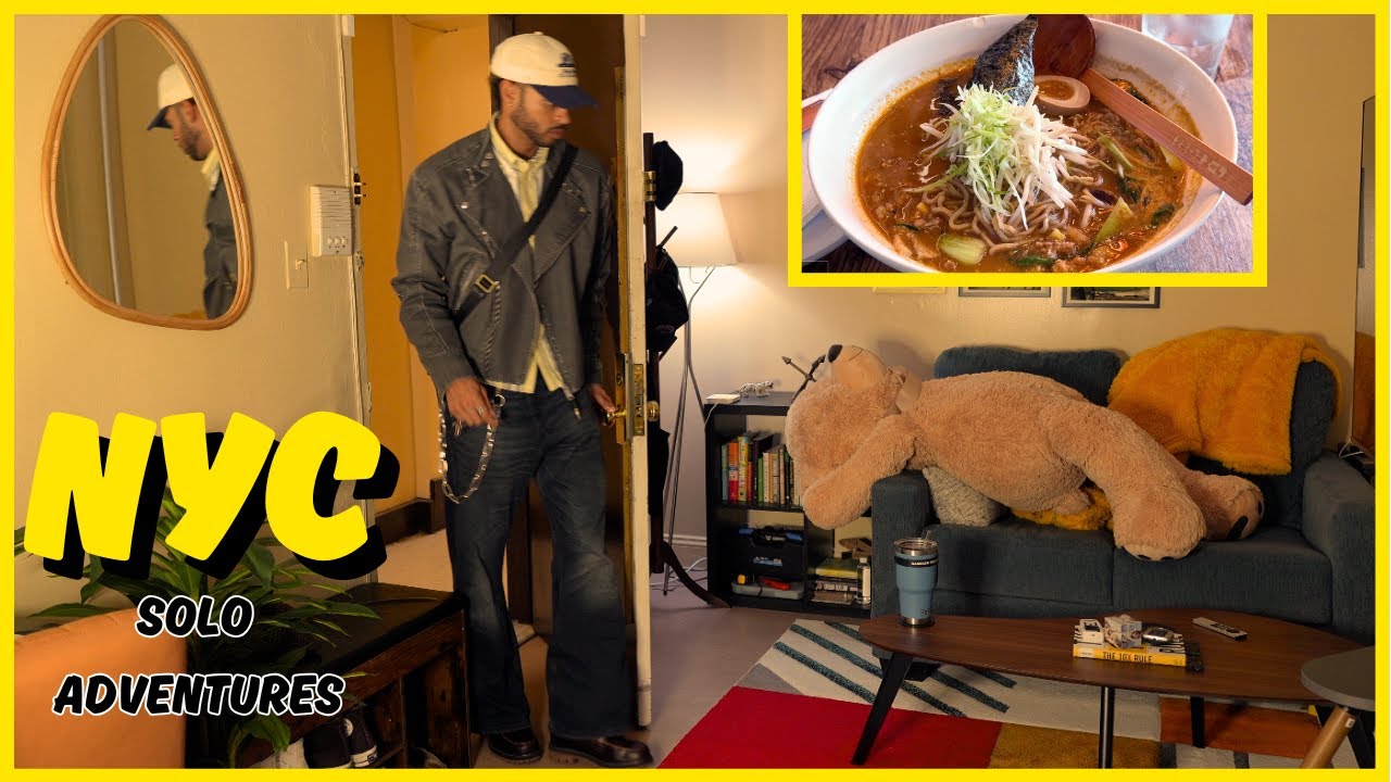 День рамен-подобия в Нью-Йорке 🍜 | Тренажерный зал + фитнес-клуб City Boy 🍂