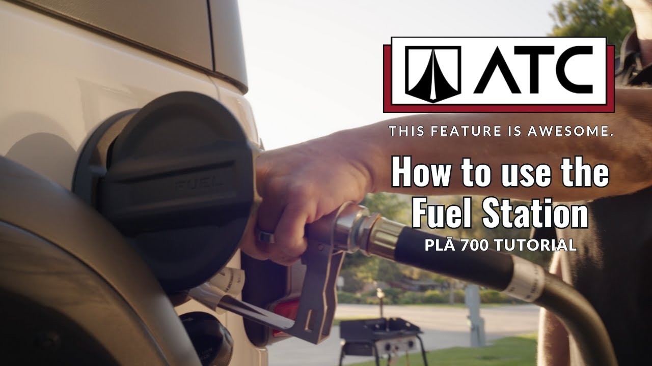 Plā 500/700, 550/750 - Fuel Station Tutorial - YouTube