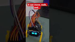 Meet My Desk Buddy Robot Dog! 🤖🐶 Smart Companion Build #RobotDog #Prototype #TechShorts #AI #DIY